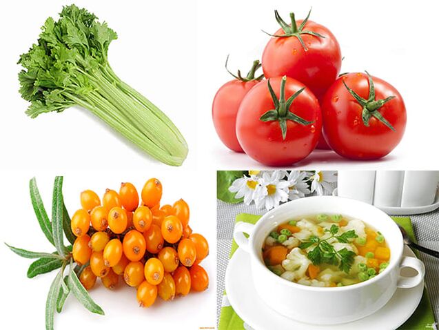 sopa de verduras para la potencia