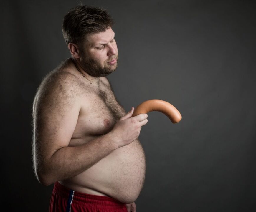 Un hombre con impotencia